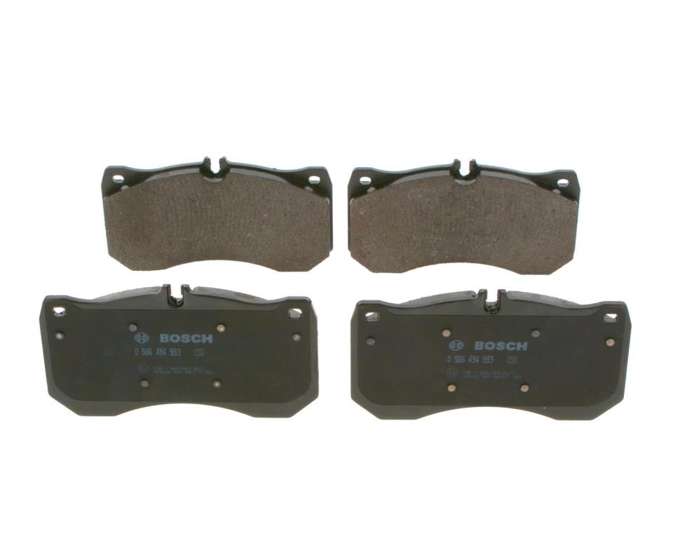 Jogo de 4 pastilhas de travão BOSCH 0 986 494 993
