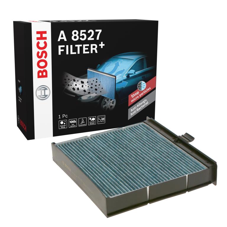 Filtre d'habitacle (Filtre à pollen) BOSCH A8527 - ref. 0 986 628 527