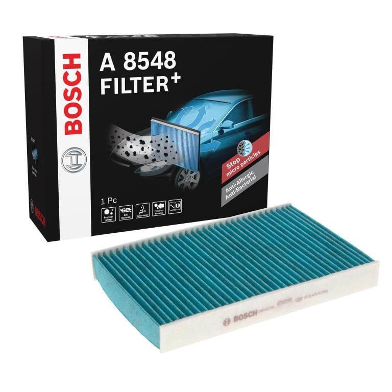 Filtre d'habitacle (Filtre à pollen) BOSCH A8548 - ref. 0 986 628 548
