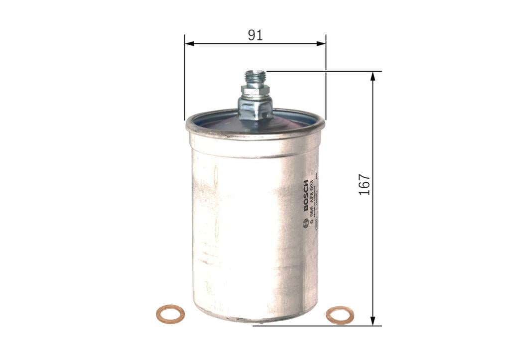 Filtre à carburant (Filtre à gasoil) BOSCH 0 986 AF8 093