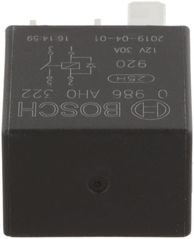 Relé BOSCH ref. 0 986 AH0 322