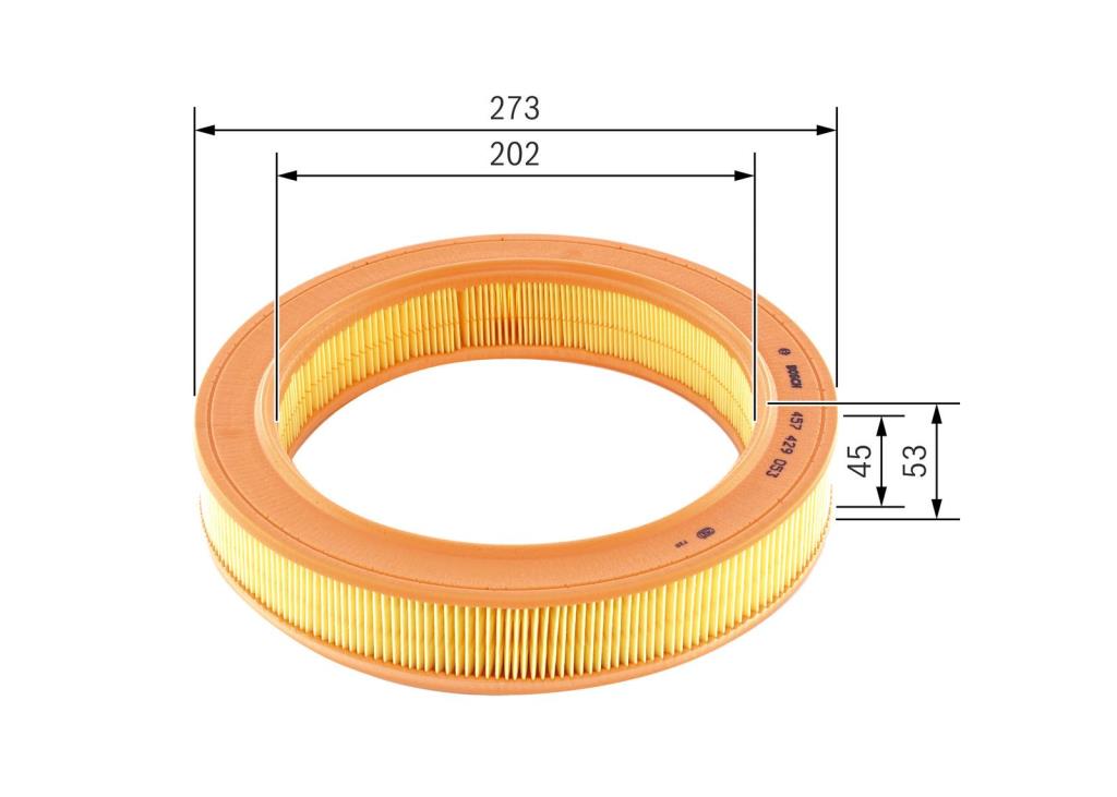 Filtre à air BOSCH ref. 1 457 429 053