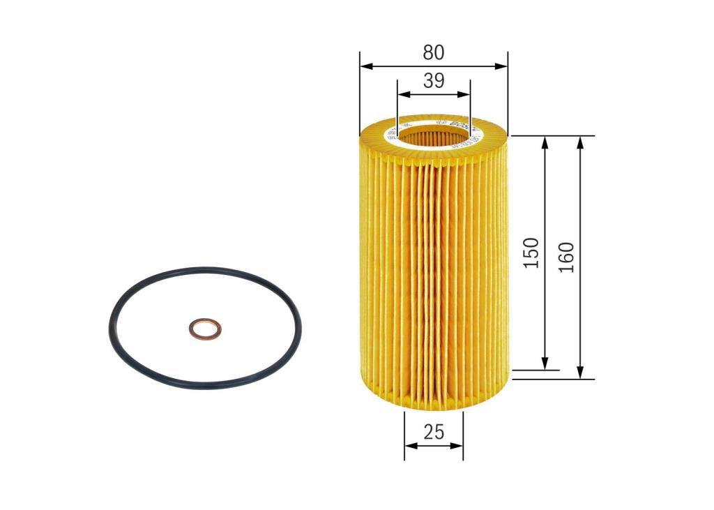 Filtro de aceite BOSCH ref. 1 457 429 141