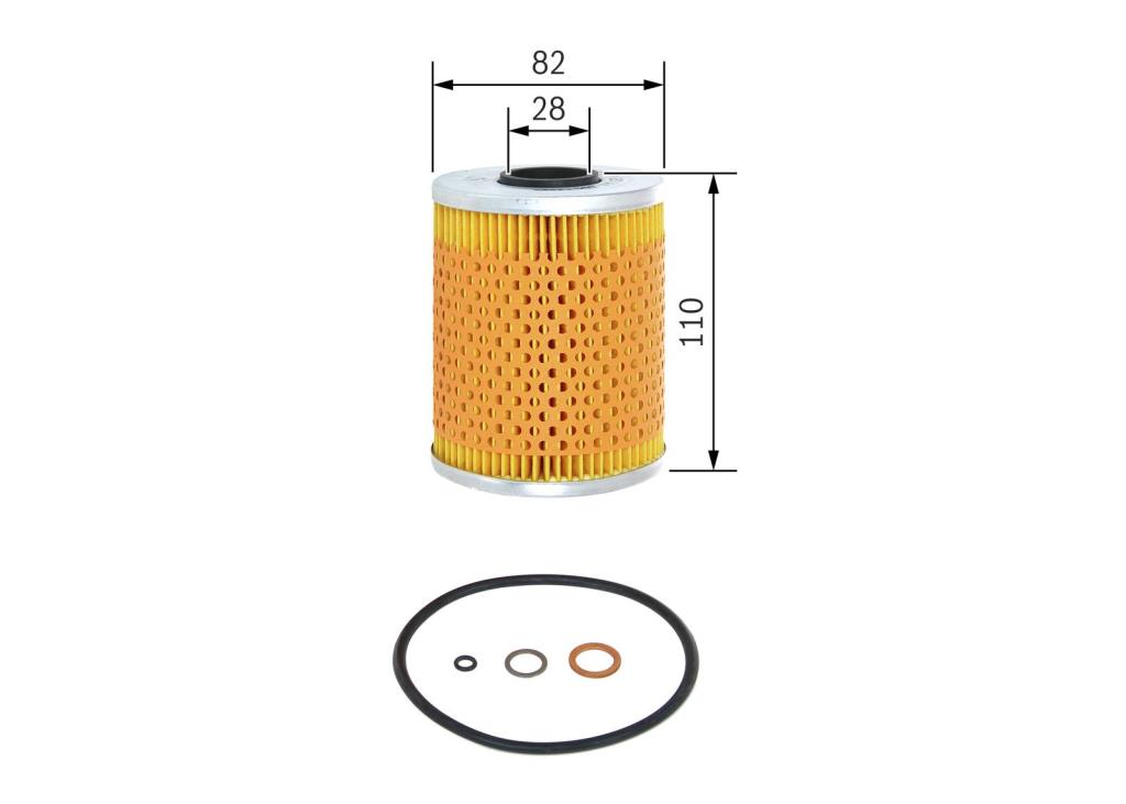 Filtro de aceite BOSCH ref. 1 457 429 264
