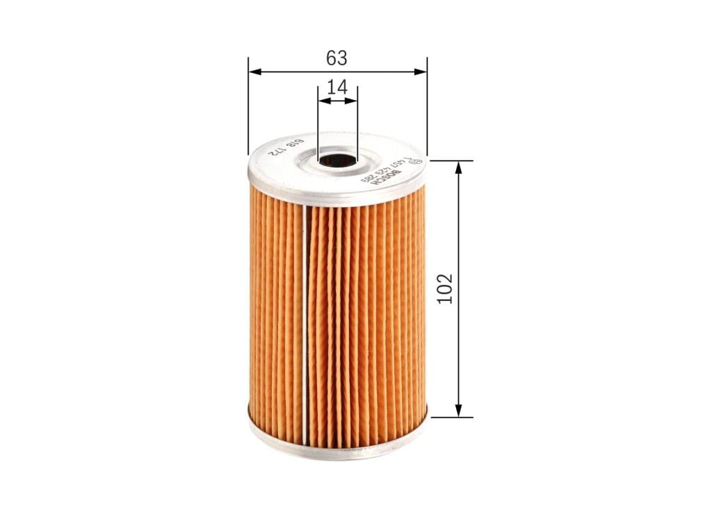 Filtre à carburant (Filtre à gasoil) BOSCH ref. 1 457 429 289