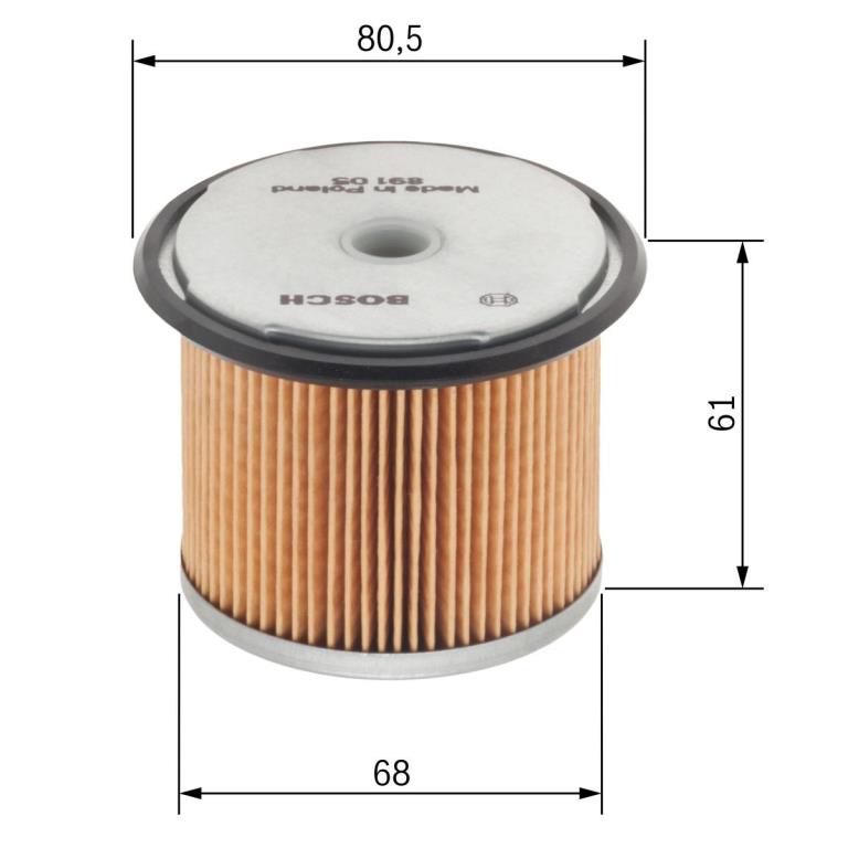 Filtre à carburant (Filtre à gasoil) BOSCH ref. 1 457 429 291