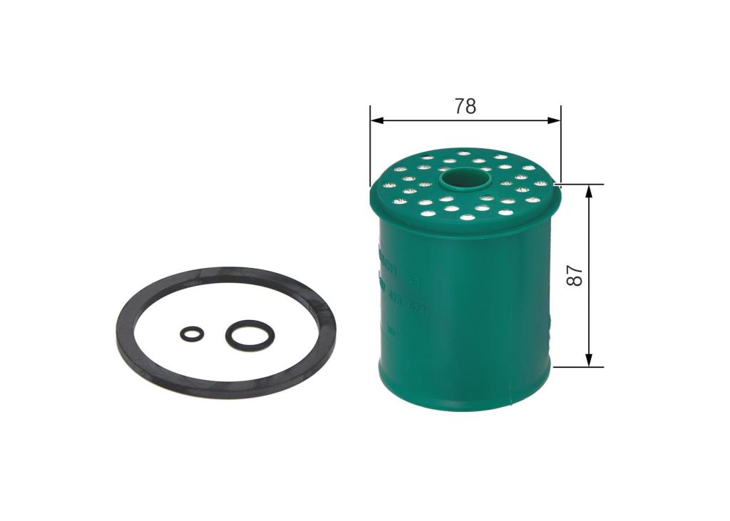 Filtre à carburant (Filtre à gasoil) BOSCH 1 457 429 621