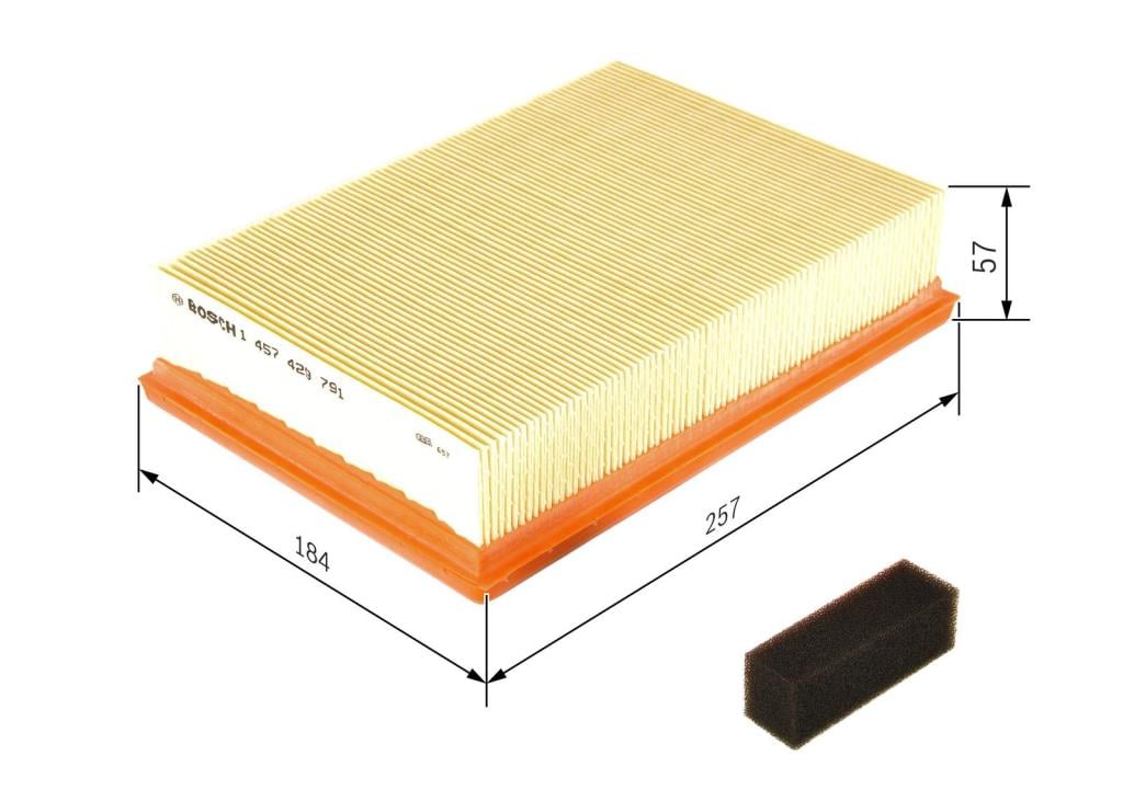 Filtre à air BOSCH 1 457 429 791
