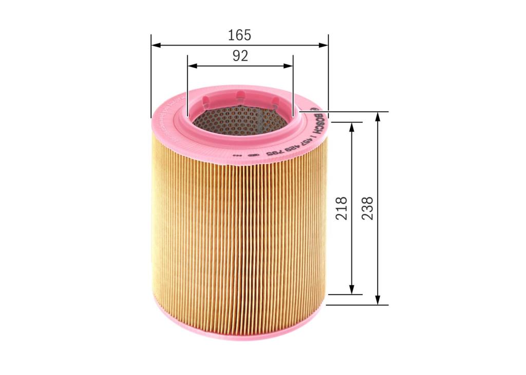 Filtre à air BOSCH ref. 1 457 429 795