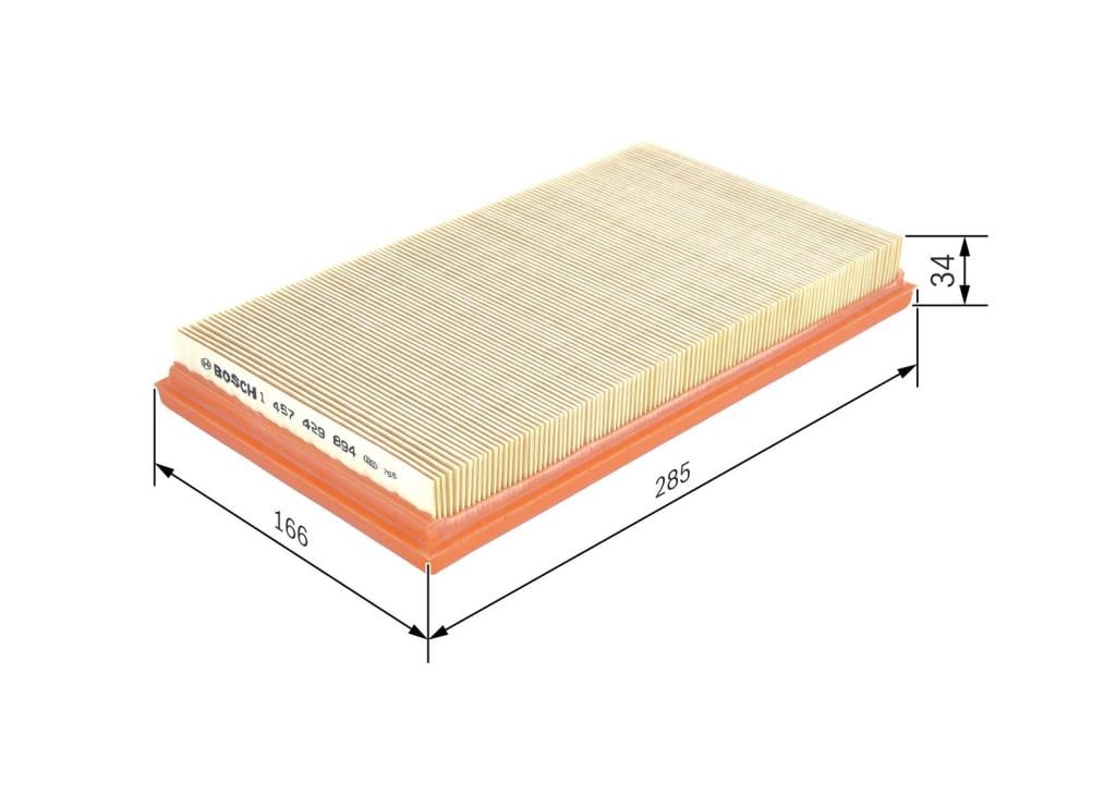 Filtro de aire (de coche) BOSCH ref. 1 457 429 894