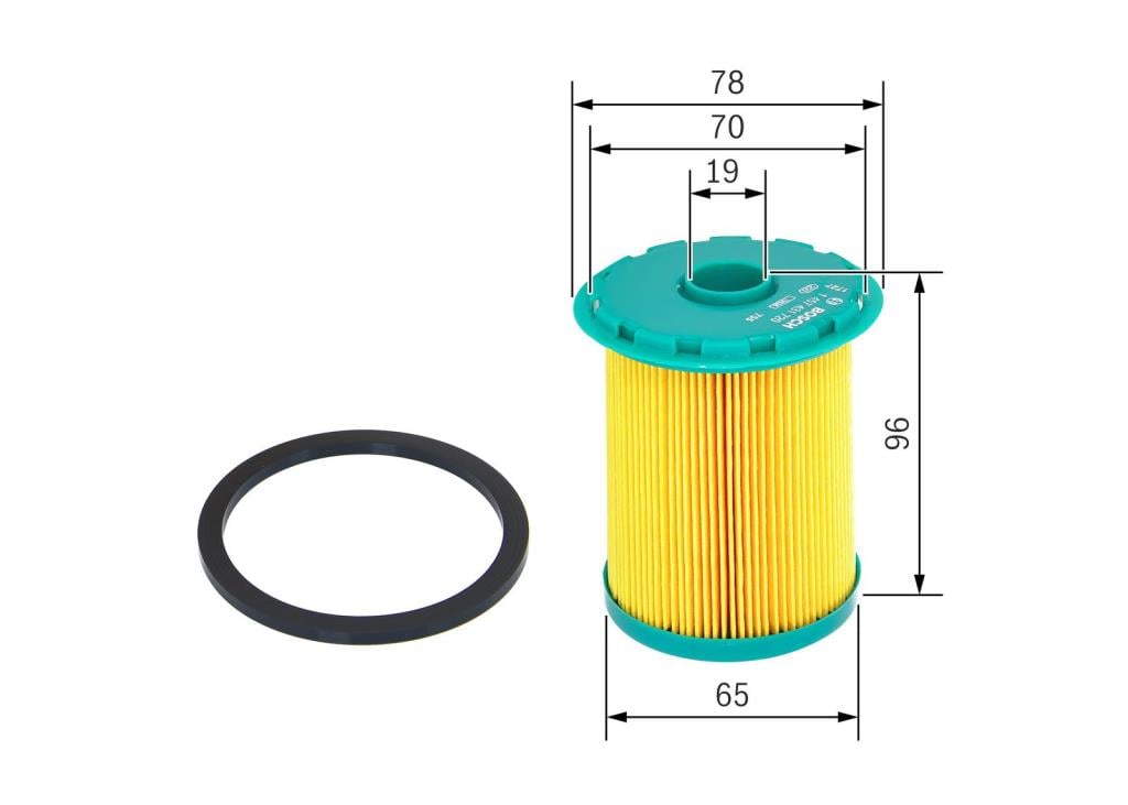 Filtre à carburant (Filtre à gasoil) BOSCH ref. 1 457 431 720