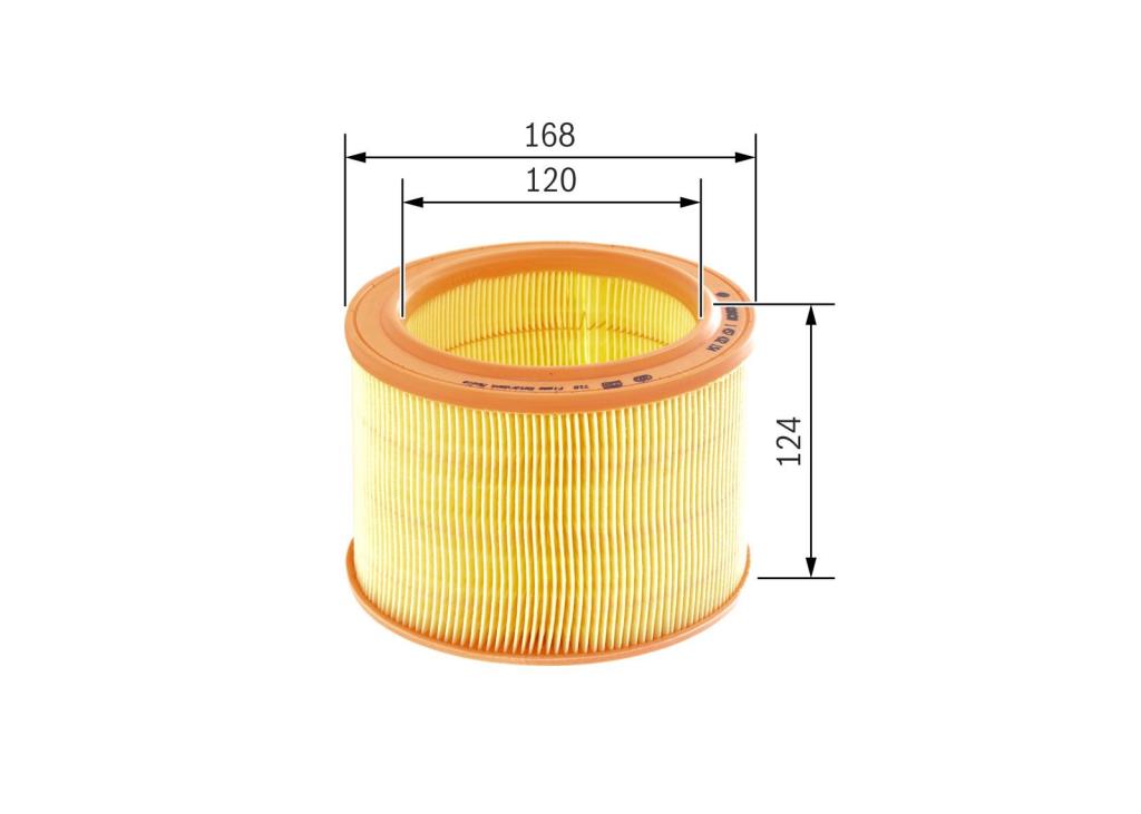 Filtro de ar BOSCH ref. 1 457 432 154