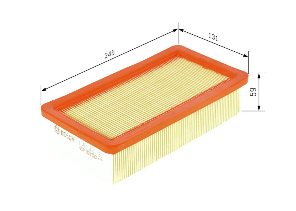 Filtre à air BOSCH 1 457 432 183