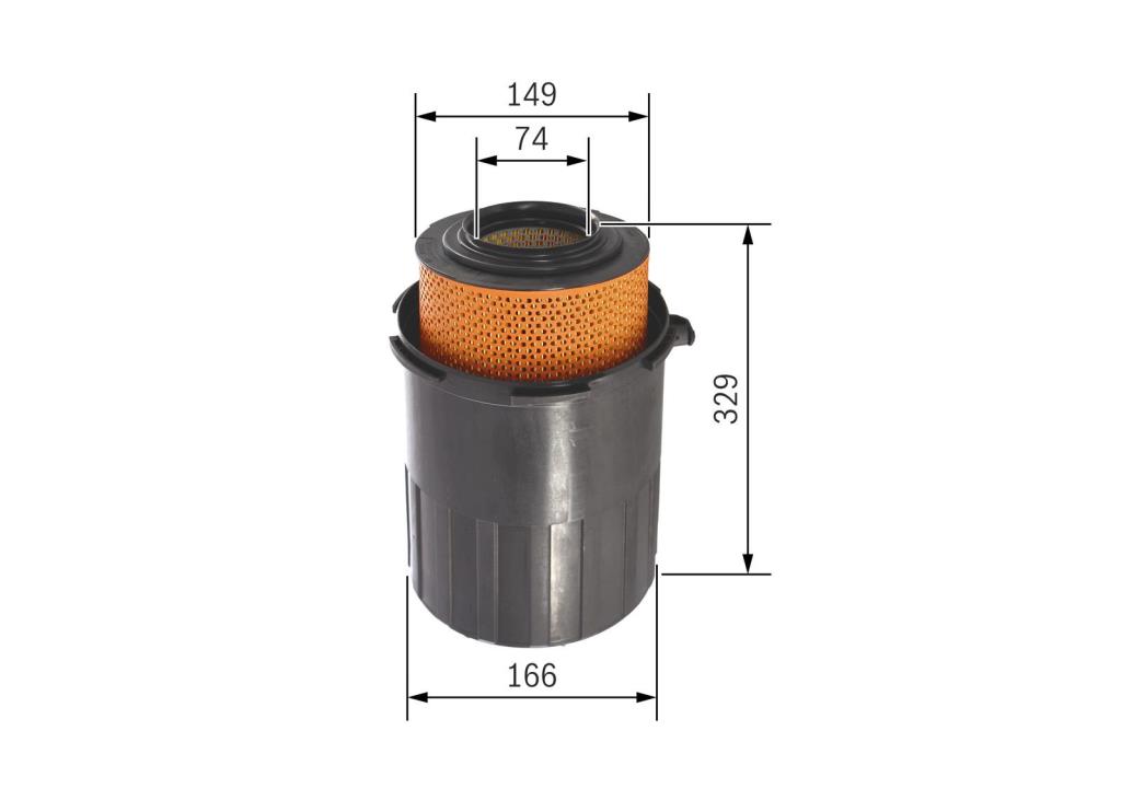 Filtro de ar BOSCH 1 457 433 005