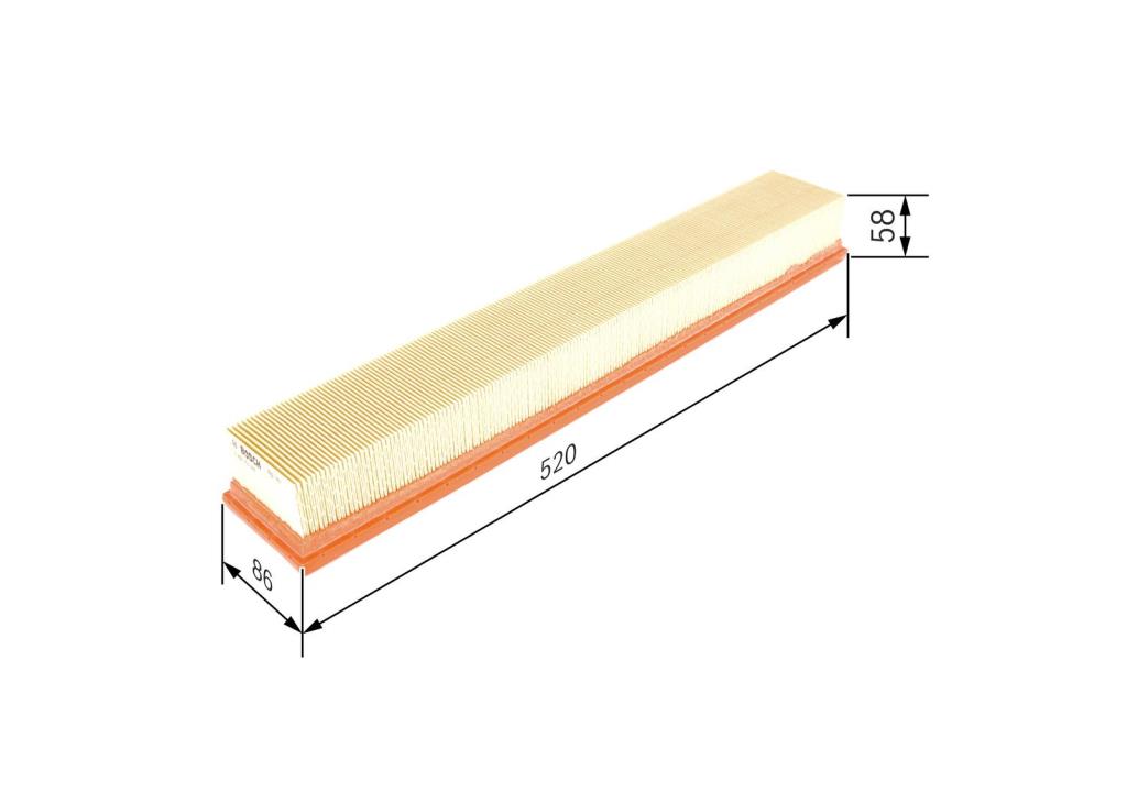 Filtre à air BOSCH 1 457 433 043