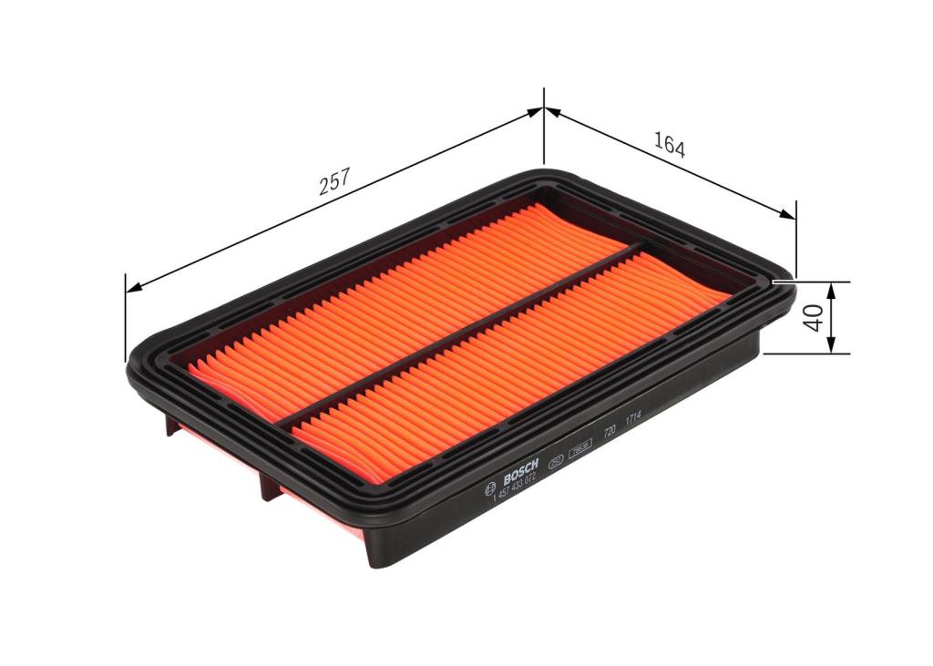 Filtro de aire (de coche) BOSCH ref. 1 457 433 072