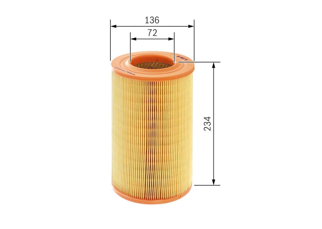 Filtro de aire (de coche) BOSCH ref. 1 457 433 154