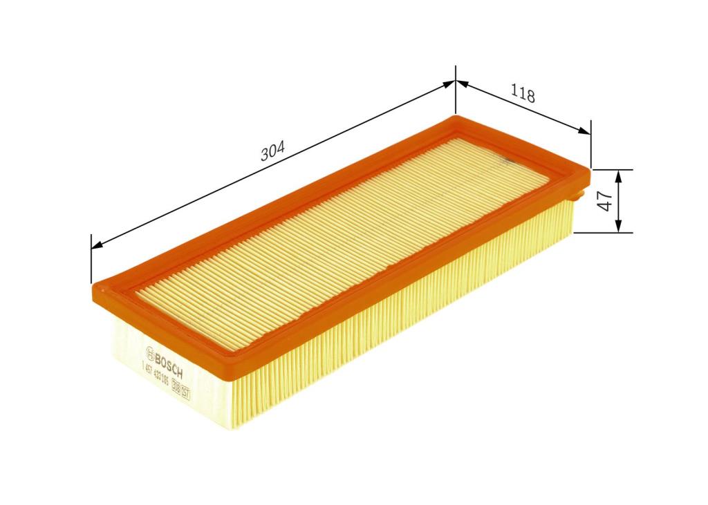 Filtre à air BOSCH ref. 1 457 433 285