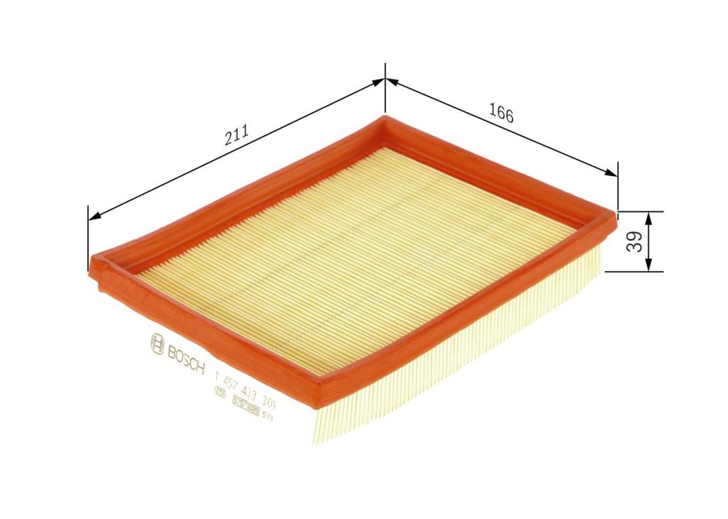 Filtro de aire (de coche) BOSCH 1 457 433 309