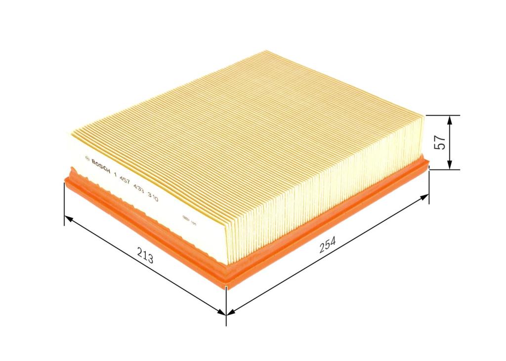 Filtre à air BOSCH ref. 1 457 433 310