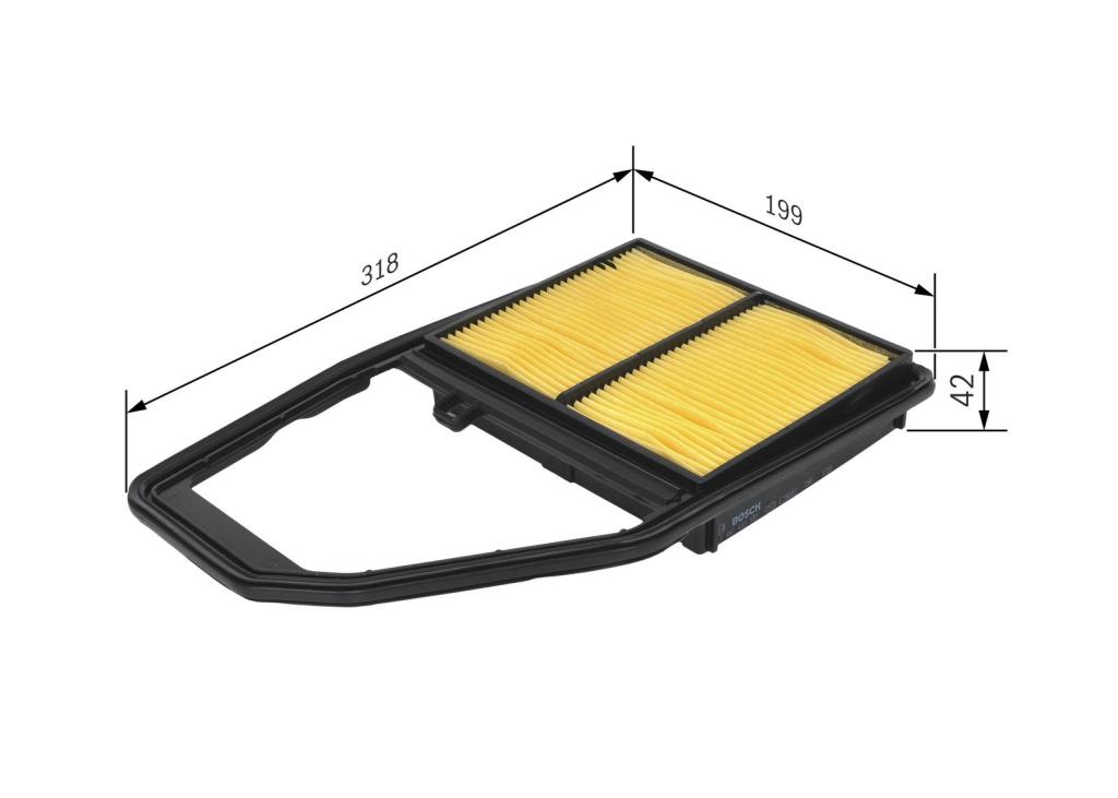 Filtre à air BOSCH ref. 1 457 433 322