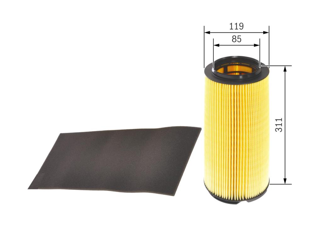Filtre à air BOSCH 1 457 433 336