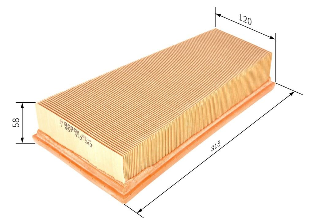 Filtre à air BOSCH 1 457 433 543
