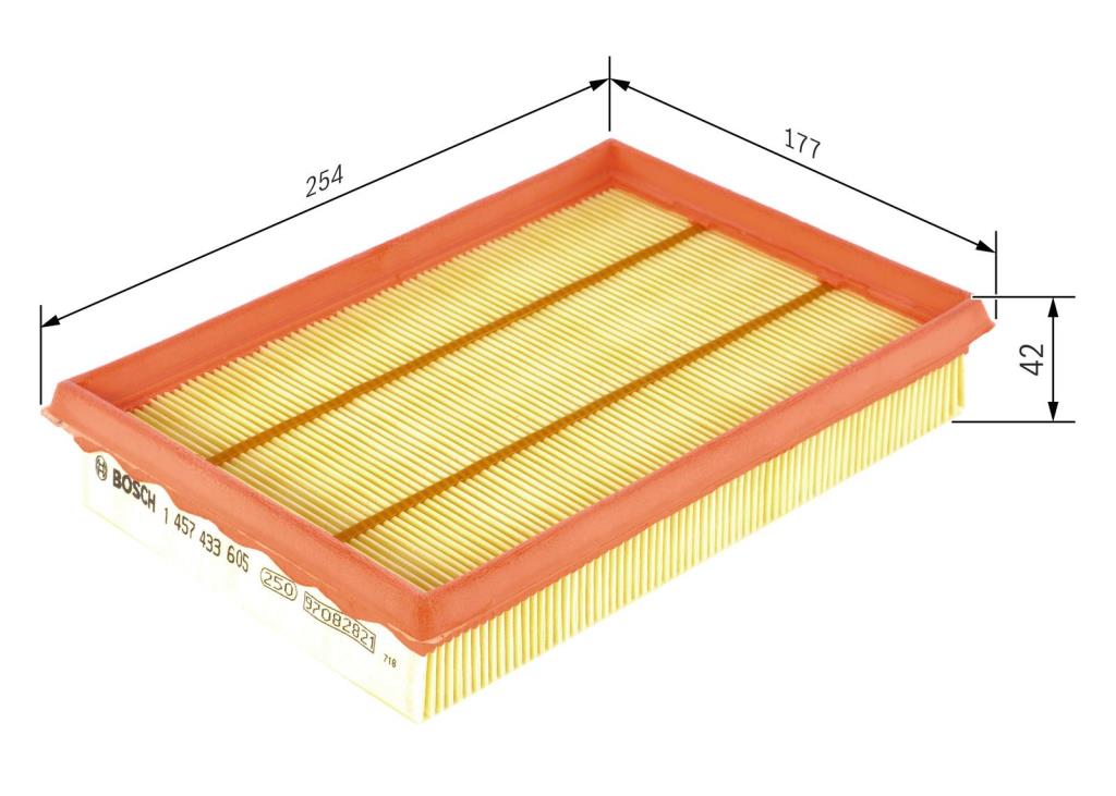 Filtre à air BOSCH ref. 1 457 433 605