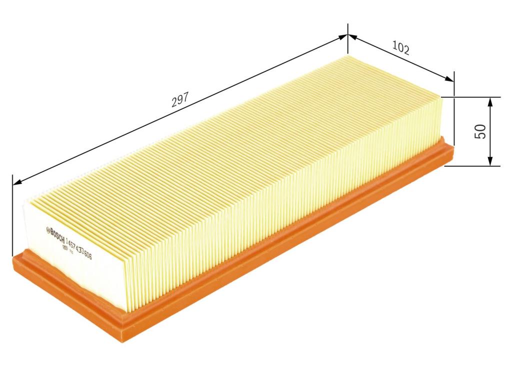 Filtre à air BOSCH ref. 1 457 433 606