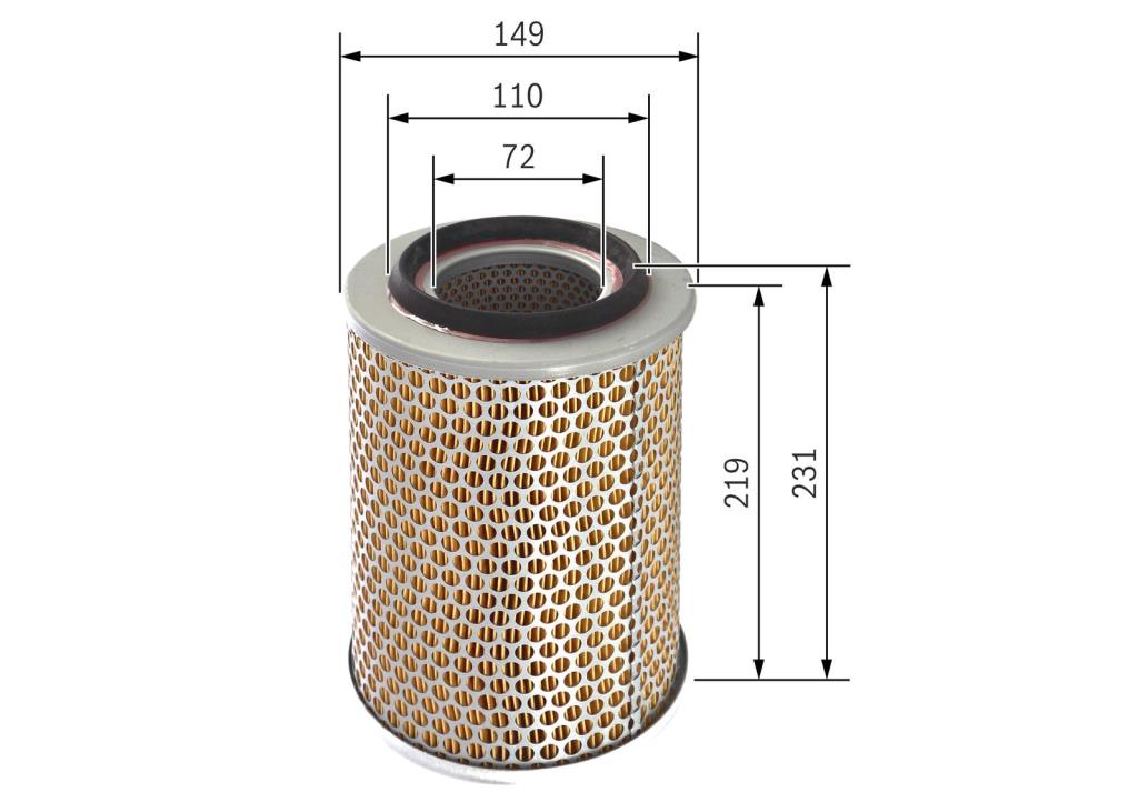 Filtre à air BOSCH 1 457 433 627