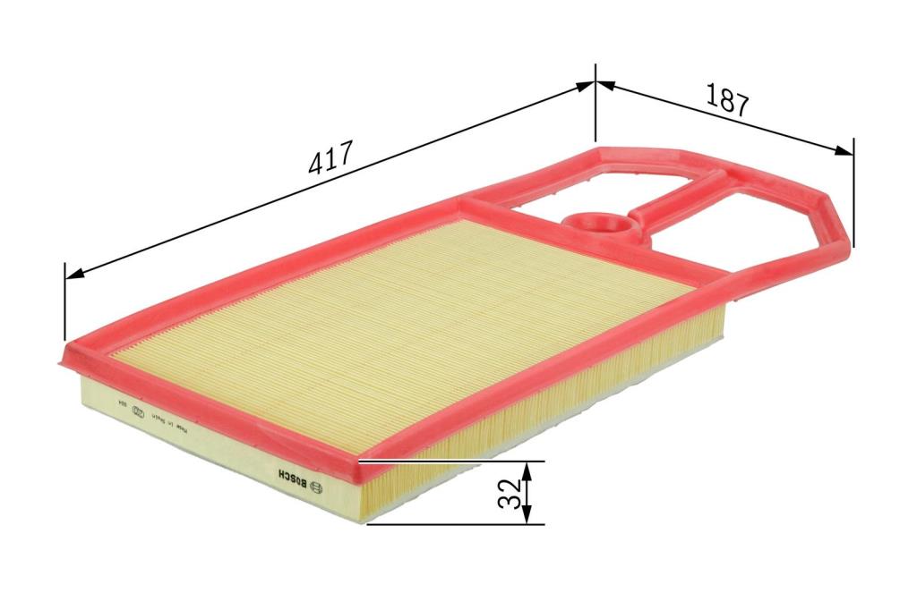 Filtre à air BOSCH ref. 1 457 433 716