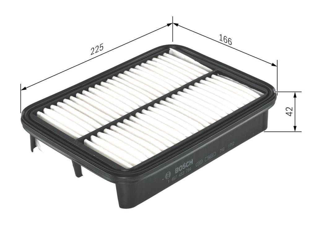 Filtre à air BOSCH ref. 1 457 433 784