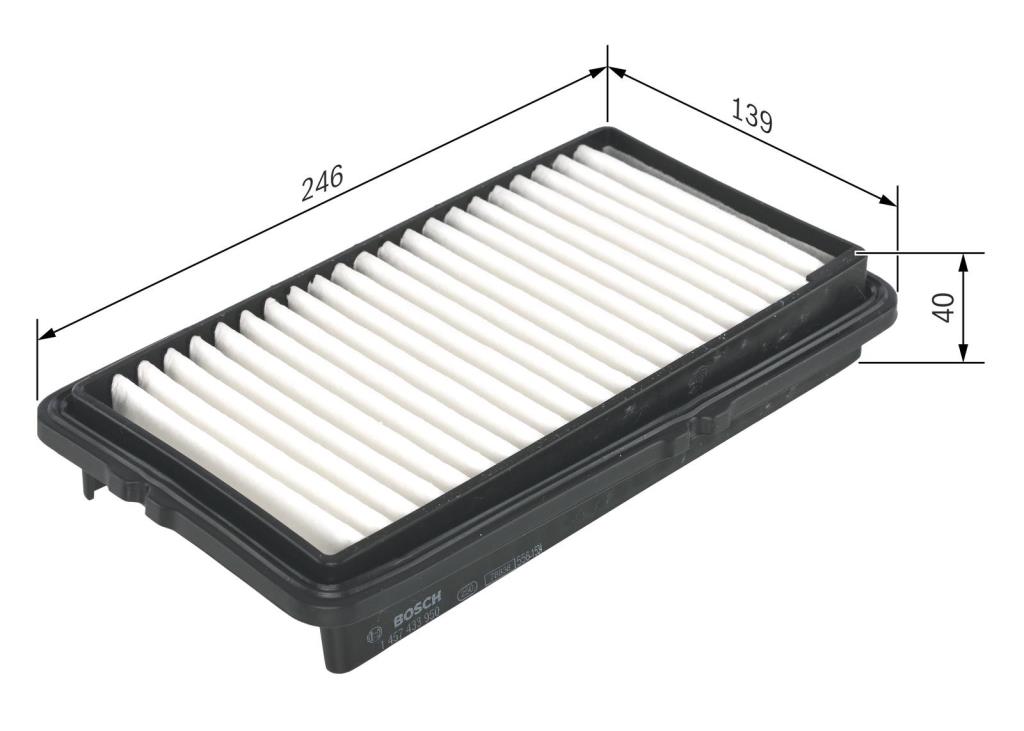 Filtre à air BOSCH ref. 1 457 433 950