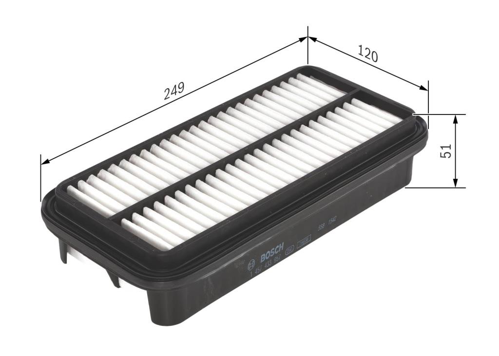 Filtro de ar BOSCH ref. 1 457 433 957