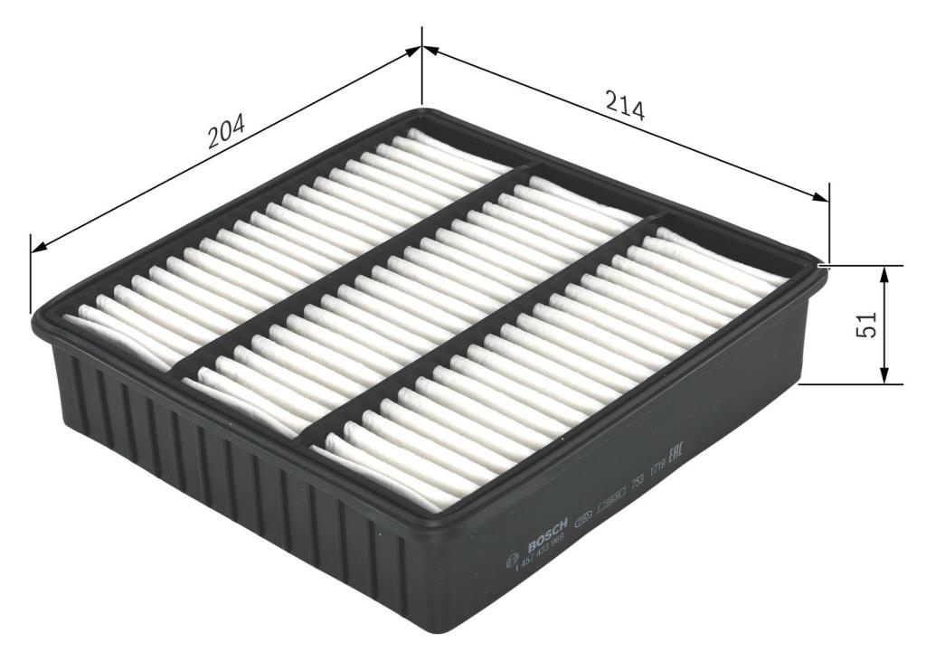 Filtre à air BOSCH 1 457 433 969