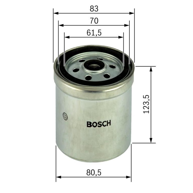 Filtre à carburant (Filtre à gasoil) BOSCH 1 457 434 154
