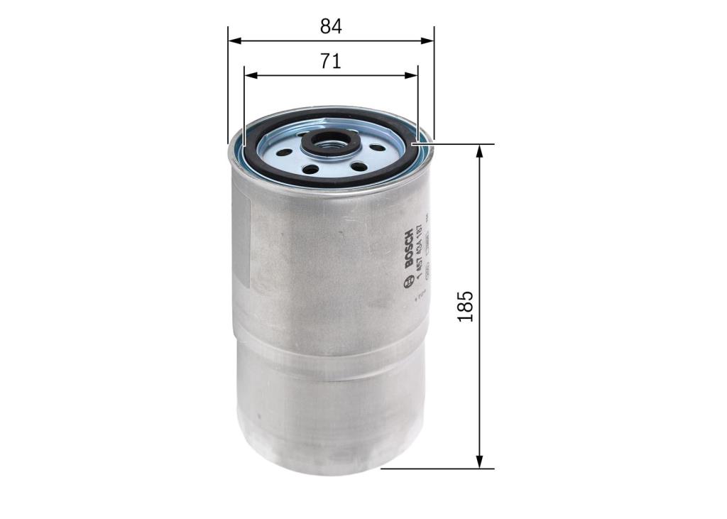 Filtro combustible BOSCH ref. 1 457 434 187