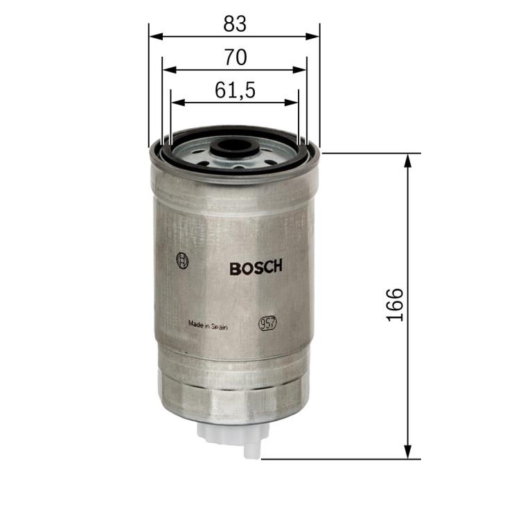 Filtro de combustível BOSCH ref. 1 457 434 310