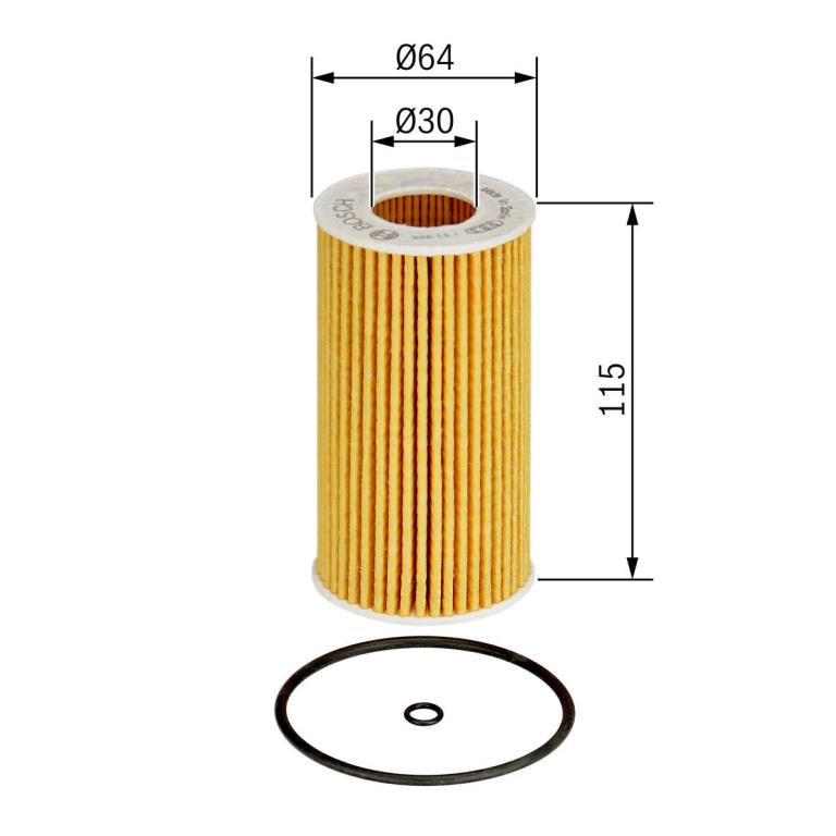 Filtro de aceite BOSCH ref. 1 457 437 002