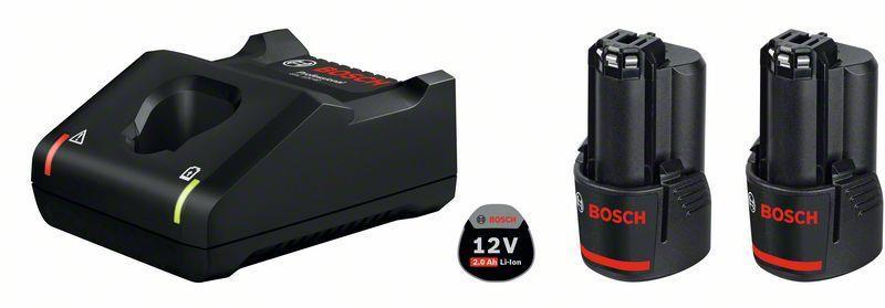 Batteries électroportatif BOSCH GBA12 - GAL 12V - ref. 1 600 A01 9R8
