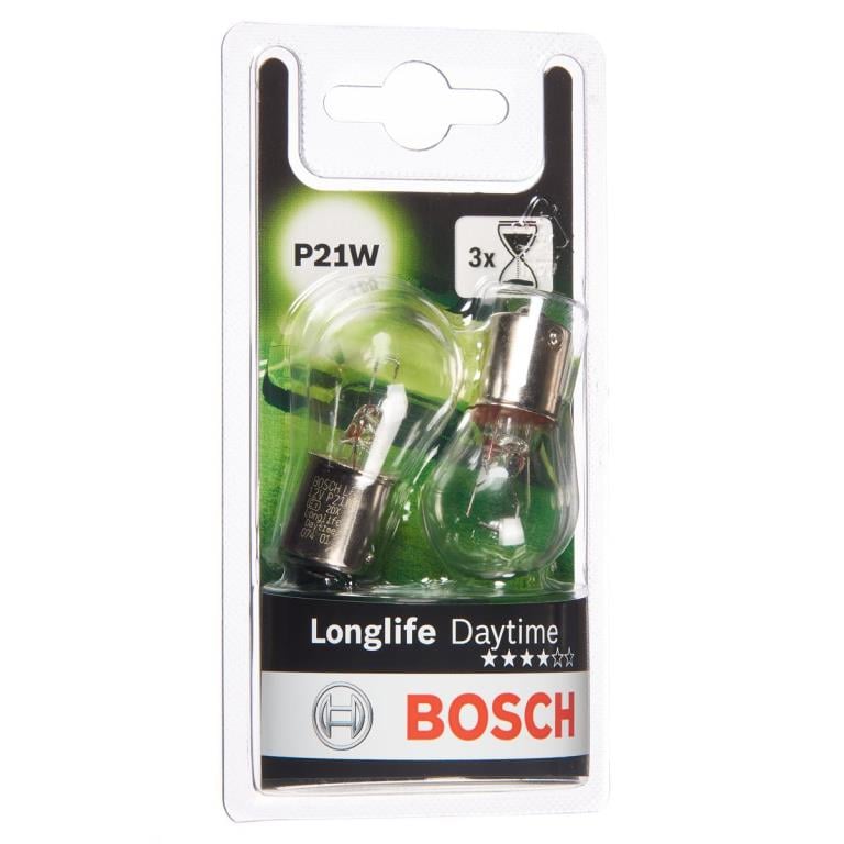 Ampoule BOSCH 2 ✕ P21W - ref. 1 987 301 050