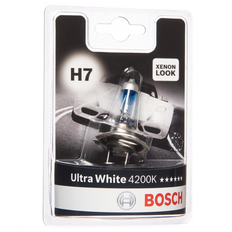 Lámpara BOSCH 1 ✕ H7 Ultra White 4200K - 1 987 301 090 - al mejor