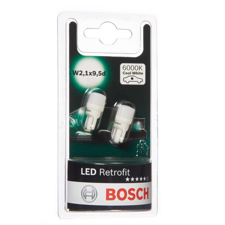 Bombilla LED, Iluminación de señalización e interior BOSCH LED Retrofit -  W5W - ref. 1 987 301 505 al mejor precio - Oscaro