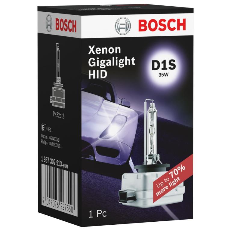 Ampoule BOSCH 1 ✕ D1S Xenon Gigalight HID - 1 987 302 913 au meilleur prix  - Oscaro