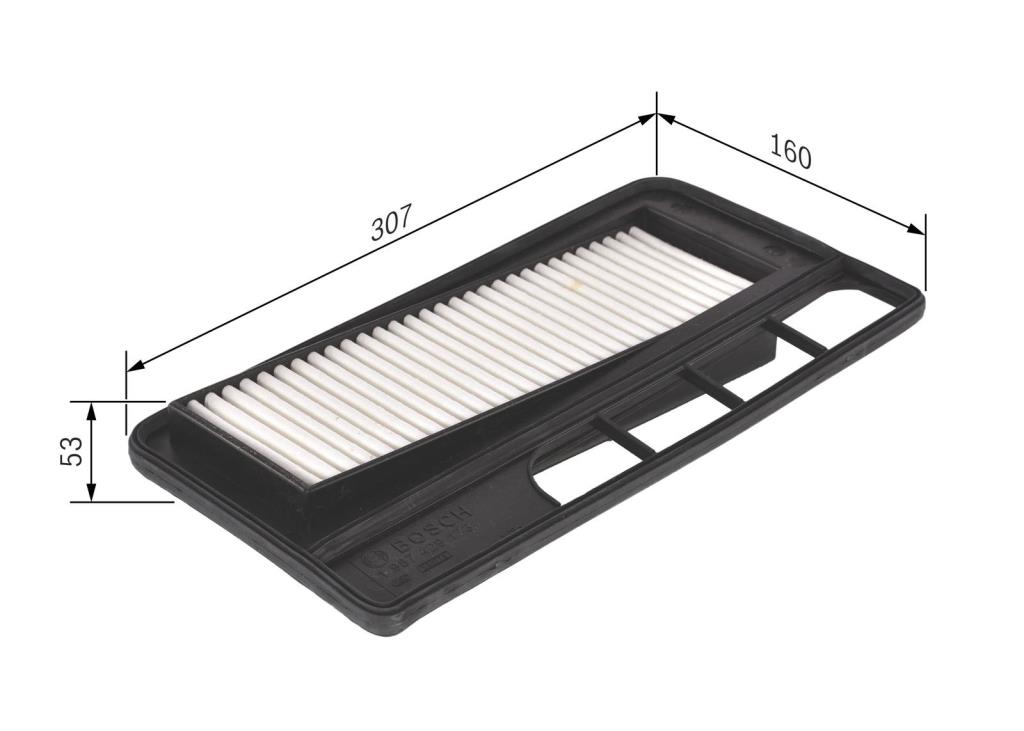 Filtre à air BOSCH ref. 1 987 429 173