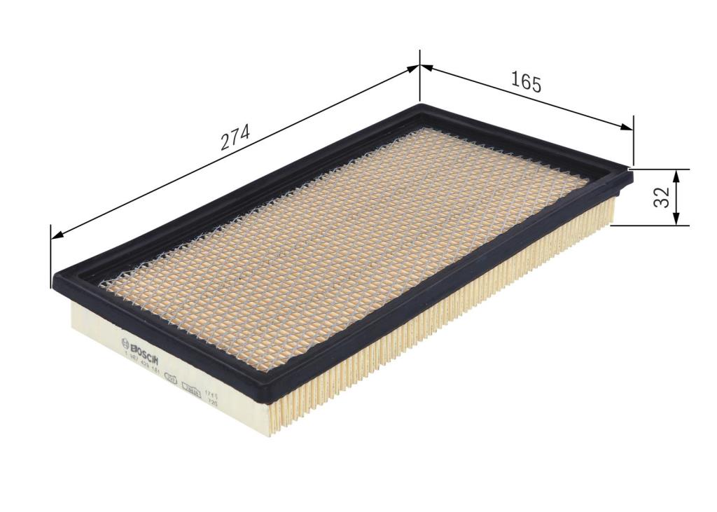 Filtro de aire (de coche) BOSCH ref. 1 987 429 181