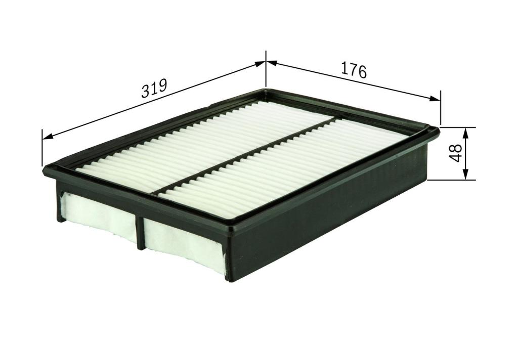 Filtre à air BOSCH ref. 1 987 429 188