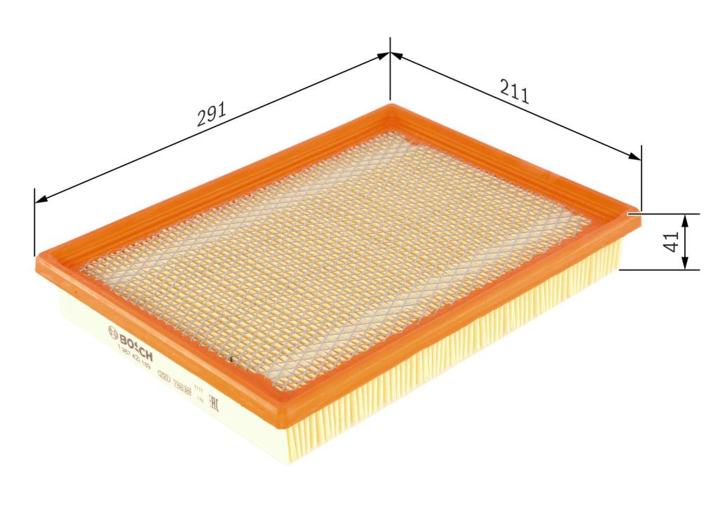 Filtre à air BOSCH ref. 1 987 429 189