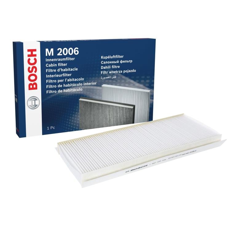 Filtre d'habitacle (Filtre à pollen) BOSCH M2006 - ref. 1 987 432 006