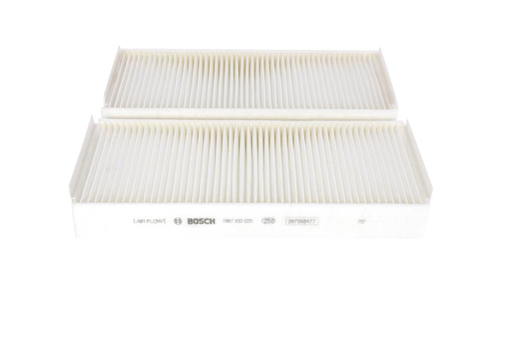 Filtre d'habitacle (Filtre à pollen) BOSCH M2020 - ref. 1 987 432 020